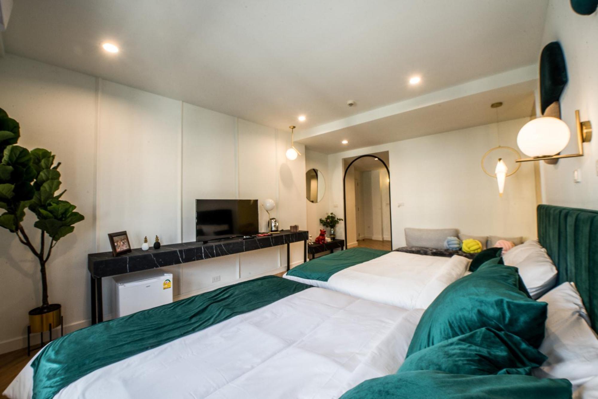 Theme Boutique Hotel Bangkok Makkasan Rum bild