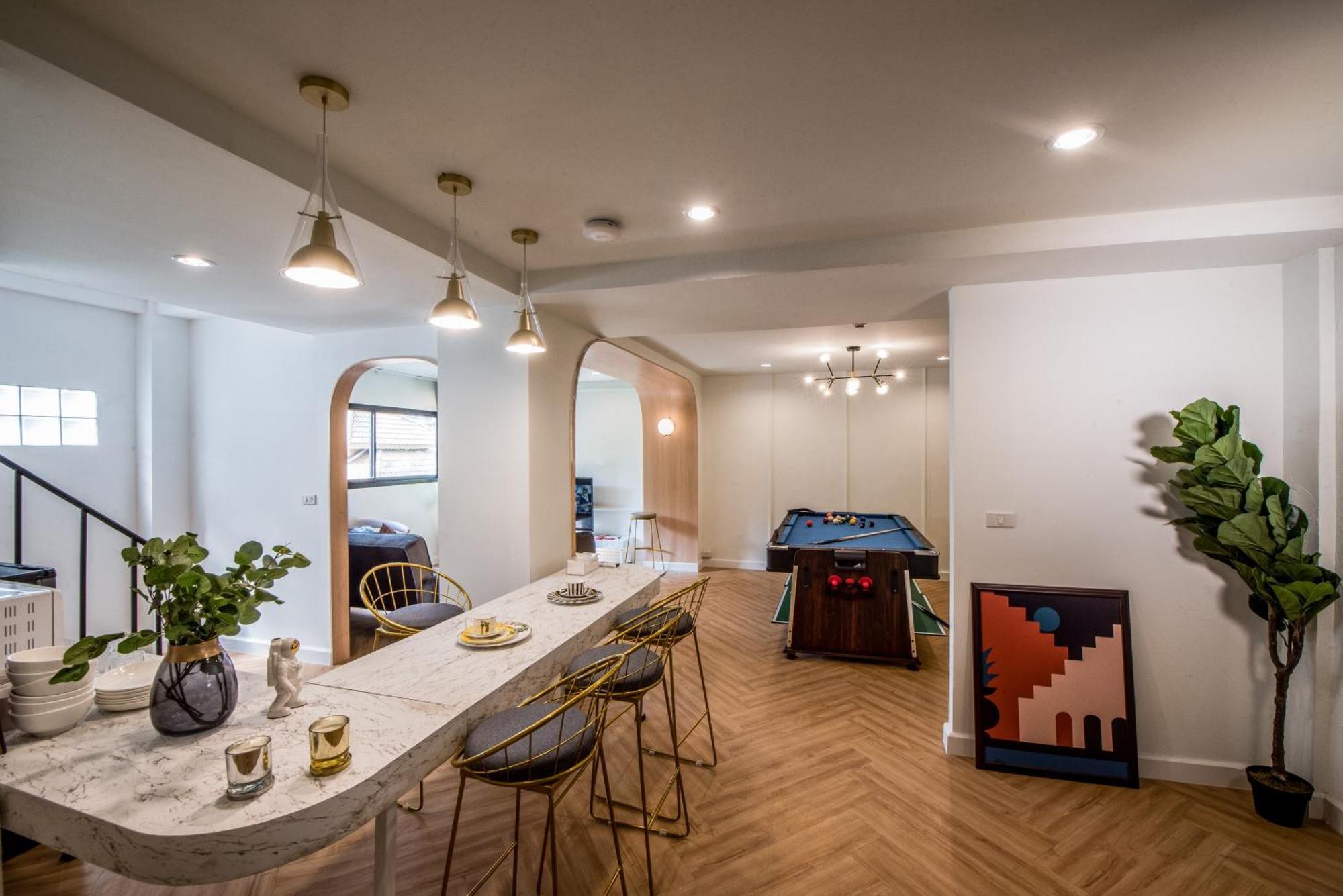 Theme Boutique Hotel Bangkok Makkasan Rum bild