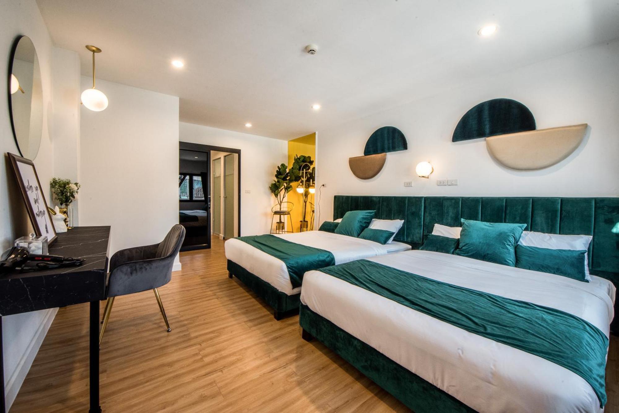 Theme Boutique Hotel Bangkok Makkasan Rum bild