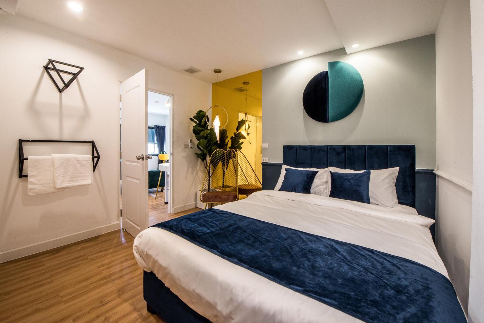 Theme Boutique Hotel Bangkok Makkasan Rum bild