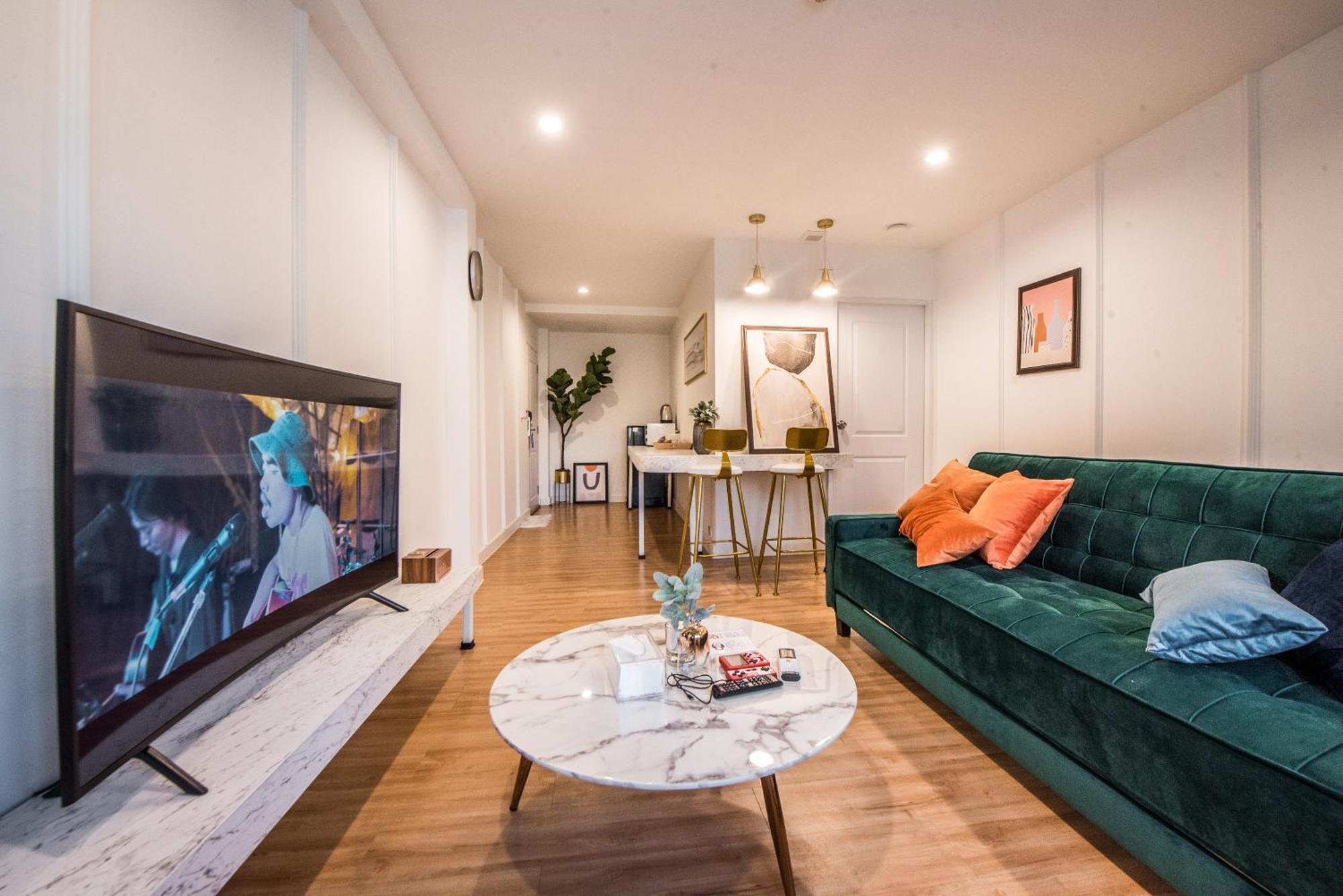 Theme Boutique Hotel Bangkok Makkasan Rum bild