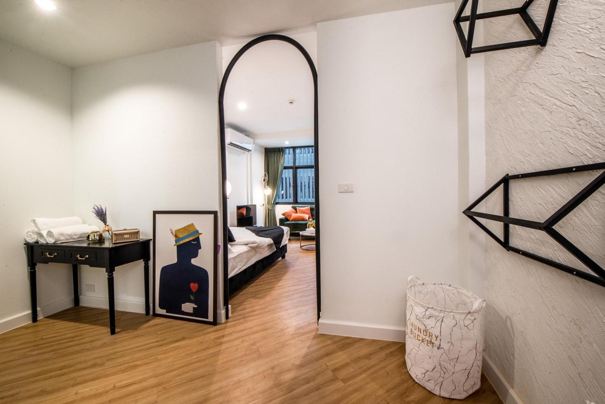Theme Boutique Hotel Bangkok Makkasan Rum bild