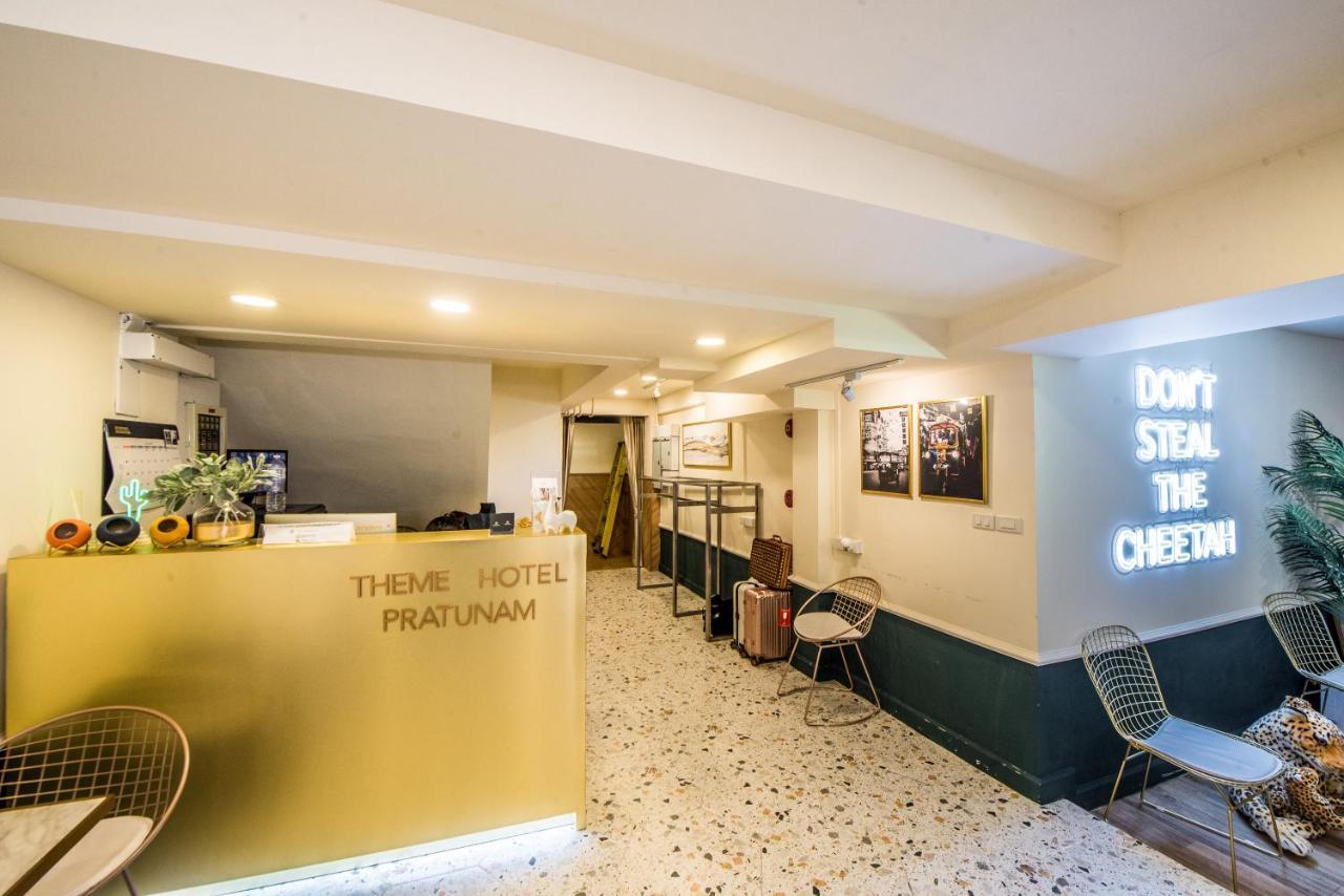 Theme Boutique Hotel Bangkok Makkasan Exteriör bild