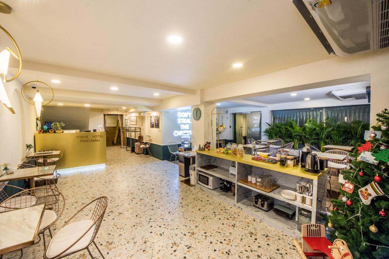 Theme Boutique Hotel Bangkok Makkasan Exteriör bild