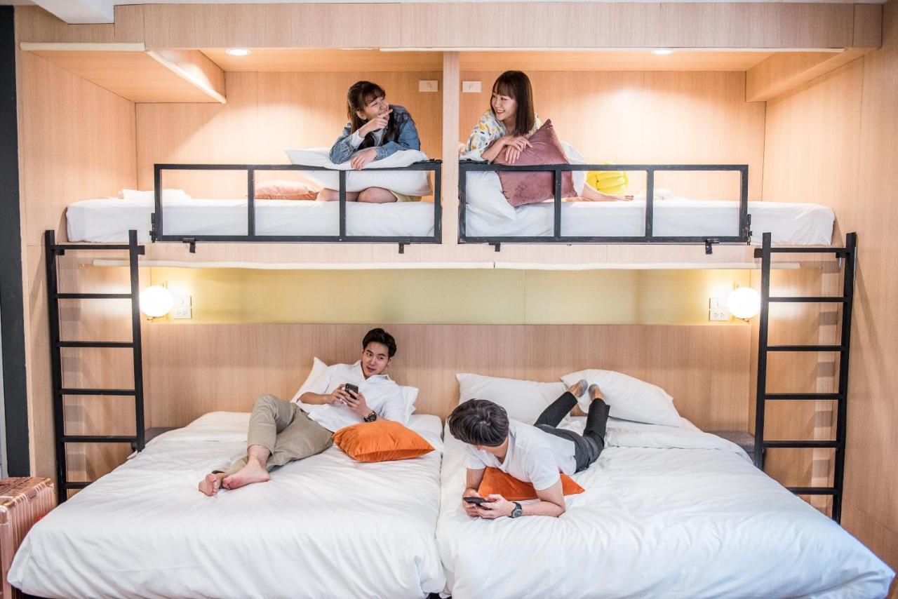 Theme Boutique Hotel Bangkok Makkasan Exteriör bild