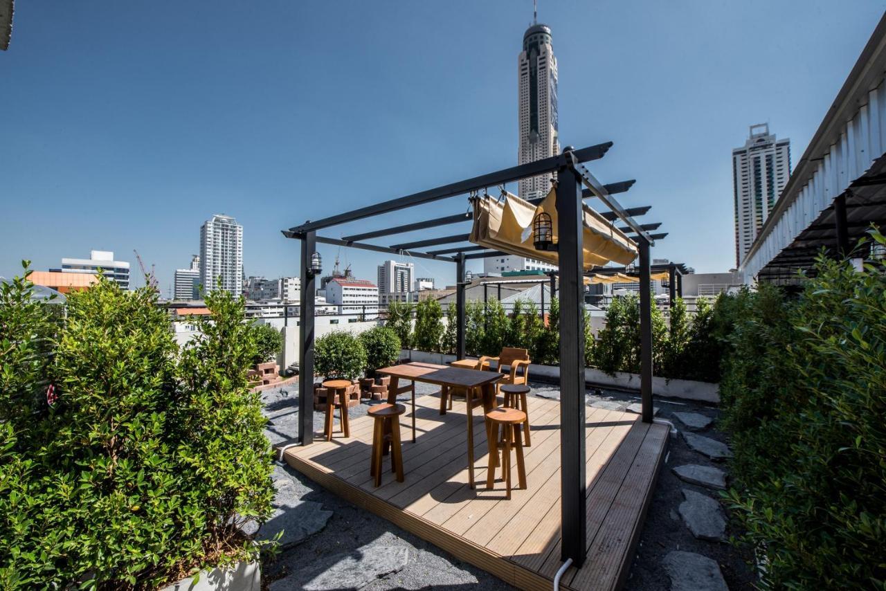 Theme Boutique Hotel Bangkok Makkasan Exteriör bild