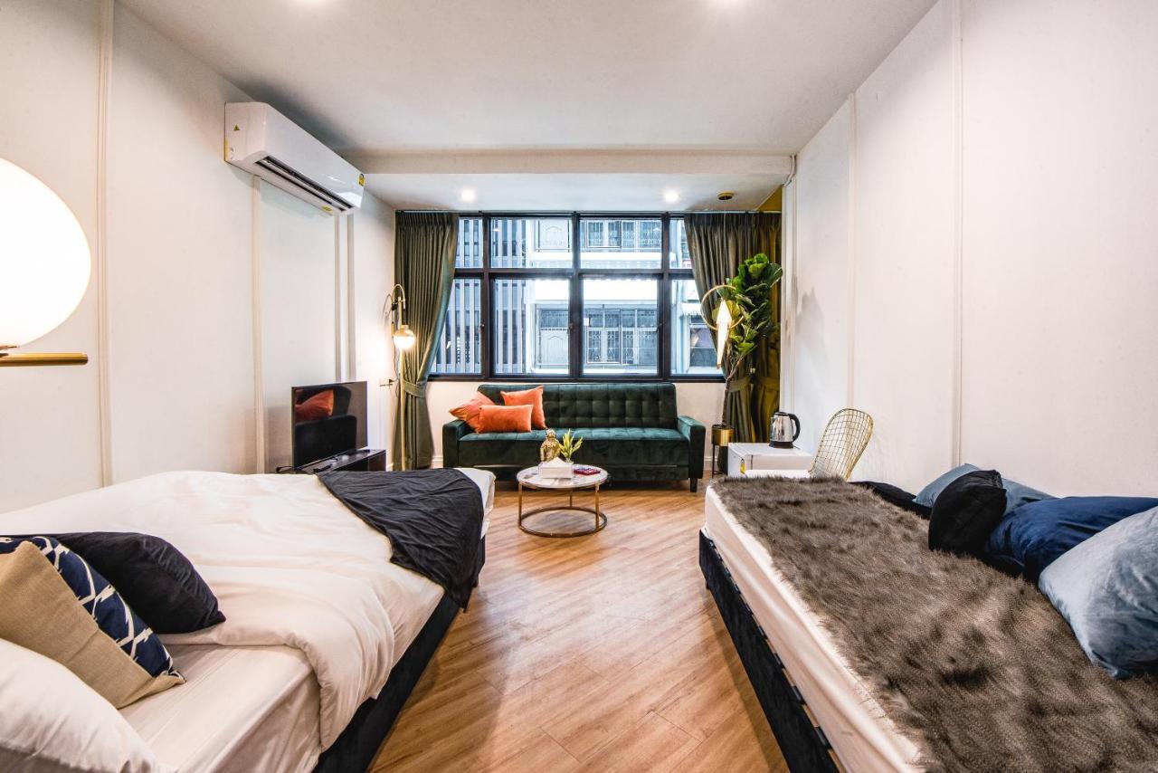 Theme Boutique Hotel Bangkok Makkasan Exteriör bild