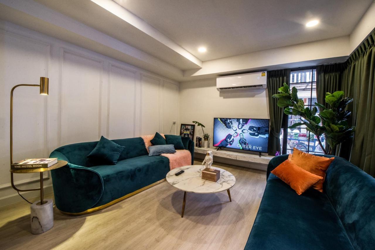 Theme Boutique Hotel Bangkok Makkasan Exteriör bild