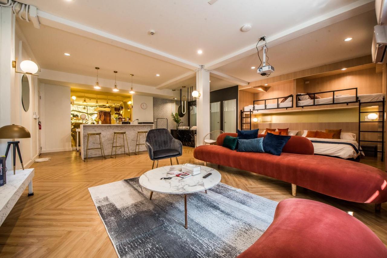 Theme Boutique Hotel Bangkok Makkasan Exteriör bild